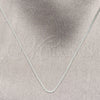 Stainless Steel Basic Necklace, Box Design, Polished, Steel Finish, 04.435.0005.18 (01 MM Thickness, 18 Inches Length)