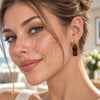 Oro Laminado Small Hoop, Gold Filled Style Brown Resin Finish, Golden Finish, 02.60.0186.20