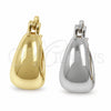 White Gold Filled Small Hoop, Polished, Rhodium Finish, 02.195.0198.1.16