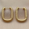 Oro Laminado Huggie Hoop, Gold Filled Style Polished, Golden Finish, 02.195.0411.18