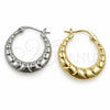 Oro Laminado Small Hoop, Gold Filled Style Polished, Golden Finish, 02.195.0418.22
