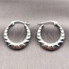 White Gold Filled Small Hoop, Polished, Rhodium Finish, 02.195.0418.1.22