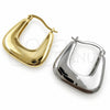 Oro Laminado Small Hoop, Gold Filled Style Polished, Golden Finish, 02.195.0419.24