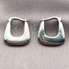 White Gold Filled Small Hoop, Polished, Rhodium Finish, 02.195.0419.1.24
