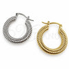 Oro Laminado Small Hoop, Gold Filled Style Polished, Golden Finish, 02.195.0422.25