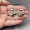 White Gold Filled Small Hoop, Polished, Rhodium Finish, 02.195.0424.1.25