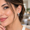 White Gold Filled Huggie Hoop, Polished, Rhodium Finish, 02.195.0452.1.20