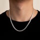 22" Sterling Silver Chain Curb Link Chain GD200 Wholesale - Cadena Cubana 22" Por Mayoreo