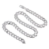 Sterling Silver Chain Curb Link Chain GD250 - Cadena Cubana - Wholesale