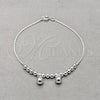 Sterling Silver Fancy Bracelet, Ball Design, Polished, Silver Finish, 03.409.0141.07