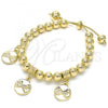 Oro Laminado Adjustable Bolo Bracelet, Gold Filled Style Polished, Golden Finish, 03.63.2010.08