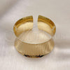 Oro Laminado Individual Bangle, Gold Filled Style Chunky Design, Polished, Golden Finish, 07.213.0005