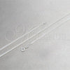 Sterling Silver Basic Anklet, Curb Design, Polished, Silver Finish, 03.420.0033.10