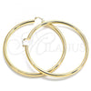 Oro Laminado Extra Large Hoop, Gold Filled Style Polished, Golden Finish, 02.170.0314.90