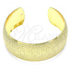 Oro Laminado Individual Bangle, Gold Filled Style Matte Finish, Golden Finish, 07.101.0025