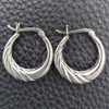 Sterling Silver Small Hoop, Polished, Silver Finish, 02.393.0002.20