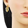 Oro Laminado Small Hoop, Gold Filled Style Chunky Design, Polished, Golden Finish, 02.213.0495.20