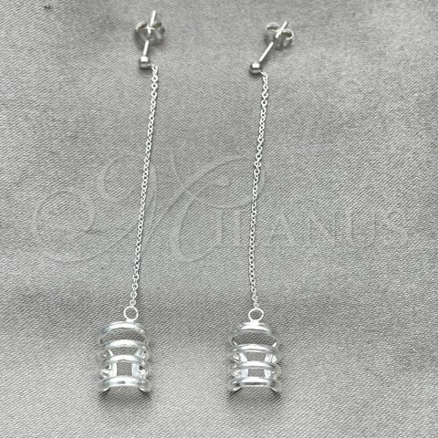 Sterling Silver Earcuff Earring, Polished, Silver Finish, 02.407.0018