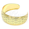 Oro Laminado Individual Bangle, Gold Filled Style Polished, Golden Finish, 07.101.0021 (25 MM Thickness, One size fits all)