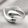 Rhodium Plated Individual Bangle, Teardrop Design, Polished, Rhodium Finish, 07.307.0039.1.05