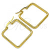 Stainless Steel Small Hoop, Polished, Golden Finish, 02.356.0002.1.25