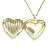 Oro Laminado Pendant Necklace, Gold Filled Style Polished, Golden Finish, 04.117.0036.20