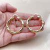 Oro Laminado Medium Hoop, Gold Filled Style Polished, Golden Finish, 02.170.0526.40