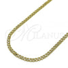 Oro Laminado Basic Necklace, Gold Filled Style Bismark Design, Polished, Golden Finish, 04.213.0262.20