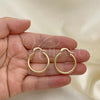 Oro Laminado Small Hoop, Gold Filled Style Polished, Golden Finish, 5.134.026.25