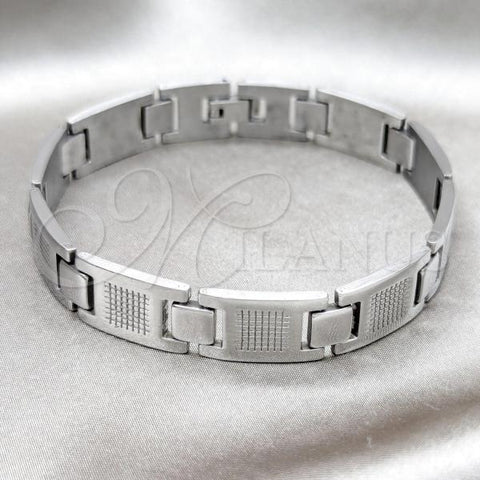 Stainless Steel Solid Bracelet, Polished, Steel Finish, 03.63.22920.08