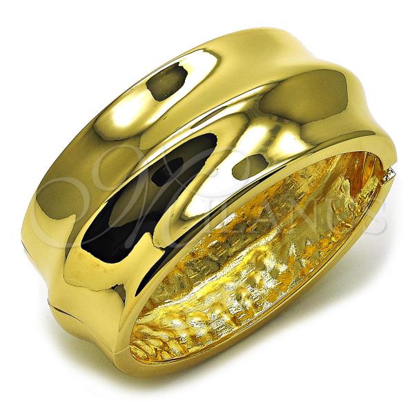 Oro Laminado Individual Bangle, Gold Filled Style Polished, Golden Finish, 07.215.0013.05
