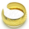 Oro Laminado Individual Bangle, Gold Filled Style Polished, Golden Finish, 07.168.0020 (30 MM Thickness, One size fits all)