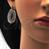 Rhodium Plated Medium Hoop, Polished, Rhodium Finish, 02.163.0025.1.30