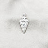 Sterling Silver Fancy Pendant, Arrow Design, Polished, Silver Finish, 05.392.0112