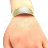 Oro Laminado Individual Bangle, Gold Filled Style Polished, Golden Finish, 07.329.0003 (17 MM Thickness, One size fits all)