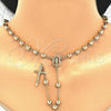 Oro Laminado Medium Rosary, Gold Filled Style Guadalupe and Crucifix Design, Polished, Golden Finish, 09.213.0012.28