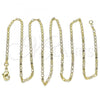 Oro Laminado Basic Necklace, Gold Filled Style Polished, Golden Finish, 04.213.0032.20