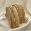 Oro Laminado Fancy Bracelet, Gold Filled Style with White Cubic Zirconia, Polished, Golden Finish, 5.019.009