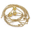 Oro Laminado Pendant Necklace, Gold Filled Style Polished, Golden Finish, 04.179.0007.16