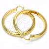 Oro Laminado Large Hoop, Gold Filled Style Polished, Golden Finish, 02.261.0050.50