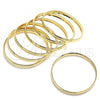 Oro Laminado Semanario Bangle, Gold Filled Style Polished, Golden Finish, 5.232.004.02 (04 MM Thickness, Size 2 - 1.75 Diameter)