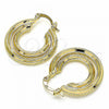 Oro Laminado Small Hoop, Gold Filled Style Polished, Golden Finish, 02.170.0288.25