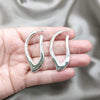 Sterling Silver Stud Earring, Polished, Silver Finish, 02.395.0053