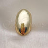 Oro Laminado Elegant Ring, Gold Filled Style Chunky Design, Polished, Golden Finish, 01.213.0052