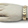 Stainless Steel Solid Bracelet, Polished, Golden Finish, 03.114.0391.09