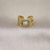 Oro Laminado Multi Stone Ring, Gold Filled Style Polished, Golden Finish, 01.341.0012 (One size fits all)