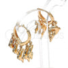 Oro Laminado Huggie Hoop, Gold Filled Style Dolphin Design, Polished, Golden Finish, 02.63.2721.15