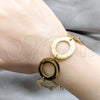 Stainless Steel Fancy Bracelet, Polished, Golden Finish, 03.63.22122.08