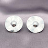 Rhodium Plated Stud Earring, Polished, Rhodium Finish, 02.385.0053.1