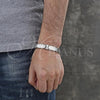 Stainless Steel Solid Bracelet, Polished, Steel Finish, 03.114.0330.08